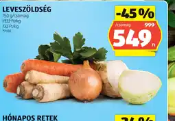 ALDI LEVESZÖLDSÉG ajánlat