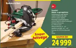 Lidl Parkside Bütyöző- és gérvágófűrész ajánlat