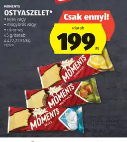 ALDI MOMENTS OSTYASZELET ajánlat