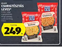 ALDI DELIKÁT CSURIGTÉSZTÁS LEVES ajánlat