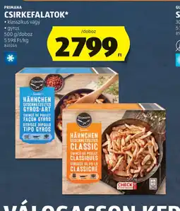 ALDI PRIMANA CSIRKEFALATOK ajánlat