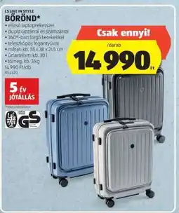 ALDI LS Live in Style Bőrönd ajánlat