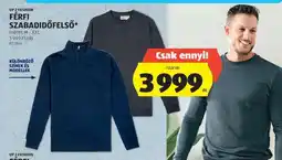 ALDI Férfi szabadidőfelső ajánlat