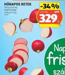 ALDI Hónapos retek ajánlat