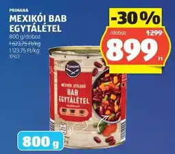 ALDI PRIMANA Mexikói Bab Egytálétel ajánlat