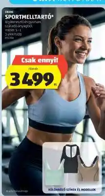 ALDI CRANE SPORTMELLTARTÓ ajánlat