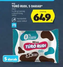 ALDI Mizo Túró Rudi, 5 darab ajánlat