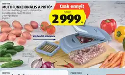 ALDI CROFTON MULTIFUNKCIONÁLIS APRÍT ajánlat