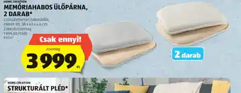 HOME CREATION MEMRIAHABOS ÜLŐPÁRNA