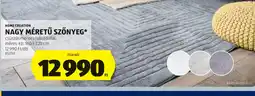 ALDI HOME CREATION NAGY MÉRETŰ SZŐNYEG ajánlat
