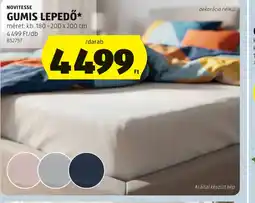 ALDI NOVITESSE GUMIS LEPEDŐ ajánlat