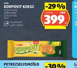 ALDI Győri KORPOVIT KEKSZ ajánlat