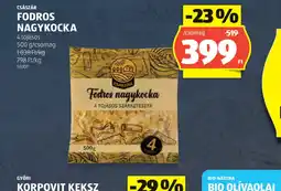 ALDI CSÁSZÁR FODROS NAGYKOCKA ajánlat