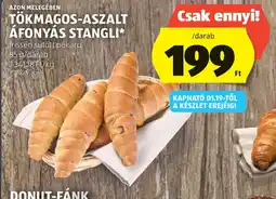 ALDI TÖKMAGOS-ASZALT ÁFONYÁS STANGLI ajánlat