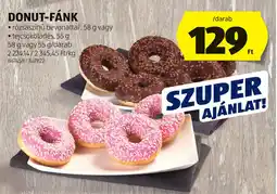ALDI DONUT-FÁNK ajánlat