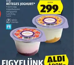 ALDI RETRO RÉTEGES JOGHURT ajánlat