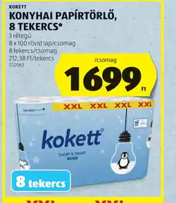 ALDI KOKETT KONYHAI PAPÍRTÖRLŐ ajánlat