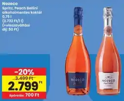 Interspar Nozeco Spritz, Peach Bellini ajánlat