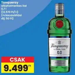 Interspar Tanqueray alkoholmentes ital ajánlat