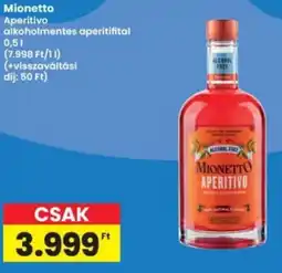 Interspar Mionetto Aperitivo ajánlat