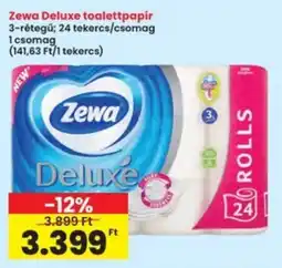 Interspar Zewa Deluxe toalettpapír ajánlat