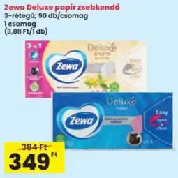 Interspar Zewa Deluxe papír zsebkendő ajánlat