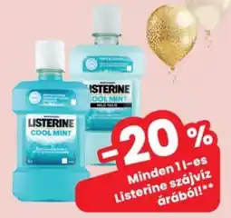 Interspar Listerine szájvíz ajánlat