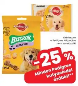Interspar Pedigree kutyaeledel ajánlat