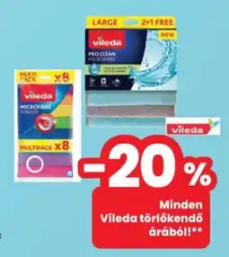 Interspar Vileda törlőkendő ajánlat