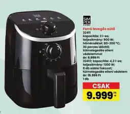 Interspar SIM PEX BASIC Forró levegős sütő 32411 ajánlat