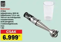 Interspar SIM PEX Botmixer ajánlat