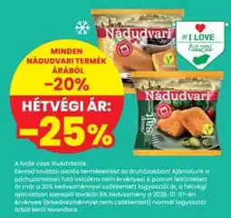 Interspar Nádudvari termék ajánlat