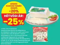 Interspar Szarvasi termék ajánlat