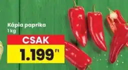Interspar Kápia paprika ajánlat