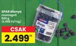 Interspar SPAR áfonya ajánlat