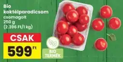 Interspar Bio koktélparadicsom ajánlat