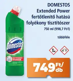 Goods Market DOMESTOS Extended Power fertőtlenítő hatású folyékony tisztítószer ajánlat
