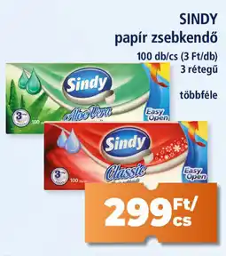 Goods Market SINDY papír zsebkendő ajánlat