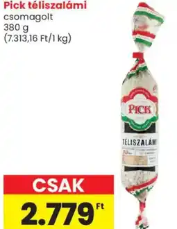 Spar Market Pick téliszalámi ajánlat