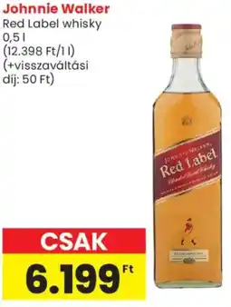 Spar Market Johnnie Walker Red Label whisky ajánlat