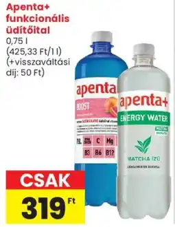 Spar Market Apenta+ funkcionális Üdítőital ajánlat
