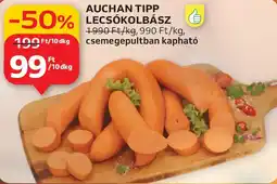 Auchan Auchan Tipp Lecsókolbász ajánlat