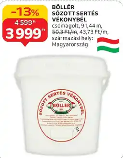 Auchan Böllér sózott sertés vékonybél ajánlat