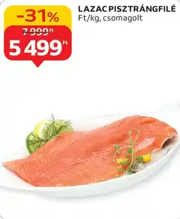 Auchan Lazac pisztrángfilé ajánlat