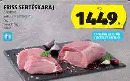 ALDI FRISS SERTÉSKARAJ ajánlat