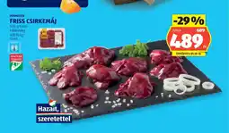 ALDI HÚSMESTER FRISS CSIRKEMÁJ ajánlat