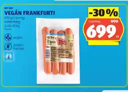 ALDI MY WAY VEGÁN FRANKFURTI ajánlat