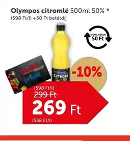 PRIVÁT Olympos citromlé ajánlat