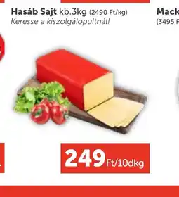 PRIVÁT Hasáb Sajt ajánlat