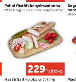 PRIVÁT Palini füstölt kenyérszalonna ajánlat